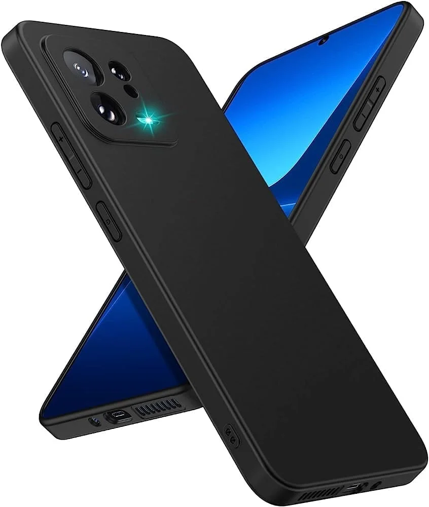 قاب سیلیکونی برای شیائومی 13 5G، قاب محافظ ژلهای لاستیکی مایع با روکش داخلی میکروفیبر نرم، محافظ باریک و ضد ضربه برای شیائومی Mi 13 (مشکی) قاب سیلیکونی برای شیائومی 13 5G، قاب محافظ ژلهای لاستیکی مایع با روکش داخلی میکروفیبر نرم، محافظ باریک و ضد ضربه برای شیائومی Mi 13 (مشکی)