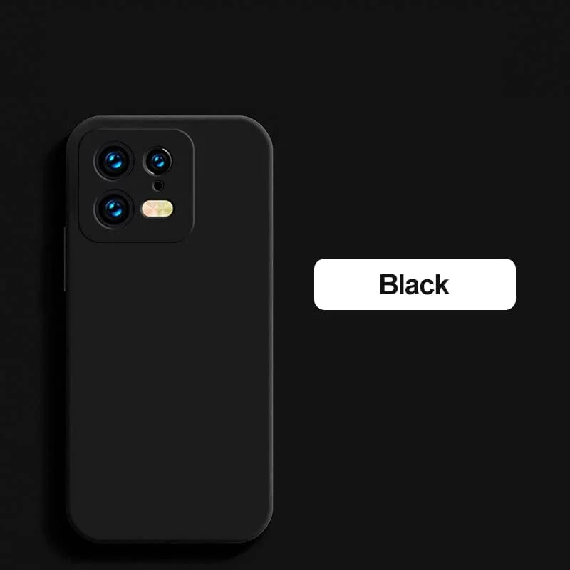 قاب سیلیکونی برای شیائومی 13 5G، قاب محافظ ژلهای لاستیکی مایع با روکش داخلی میکروفیبر نرم، محافظ باریک و ضد ضربه برای شیائومی Mi 13 (مشکی) قاب سیلیکونی برای شیائومی 13 5G، قاب محافظ ژلهای لاستیکی مایع با روکش داخلی میکروفیبر نرم، محافظ باریک و ضد ضربه برای شیائومی Mi 13 (مشکی)