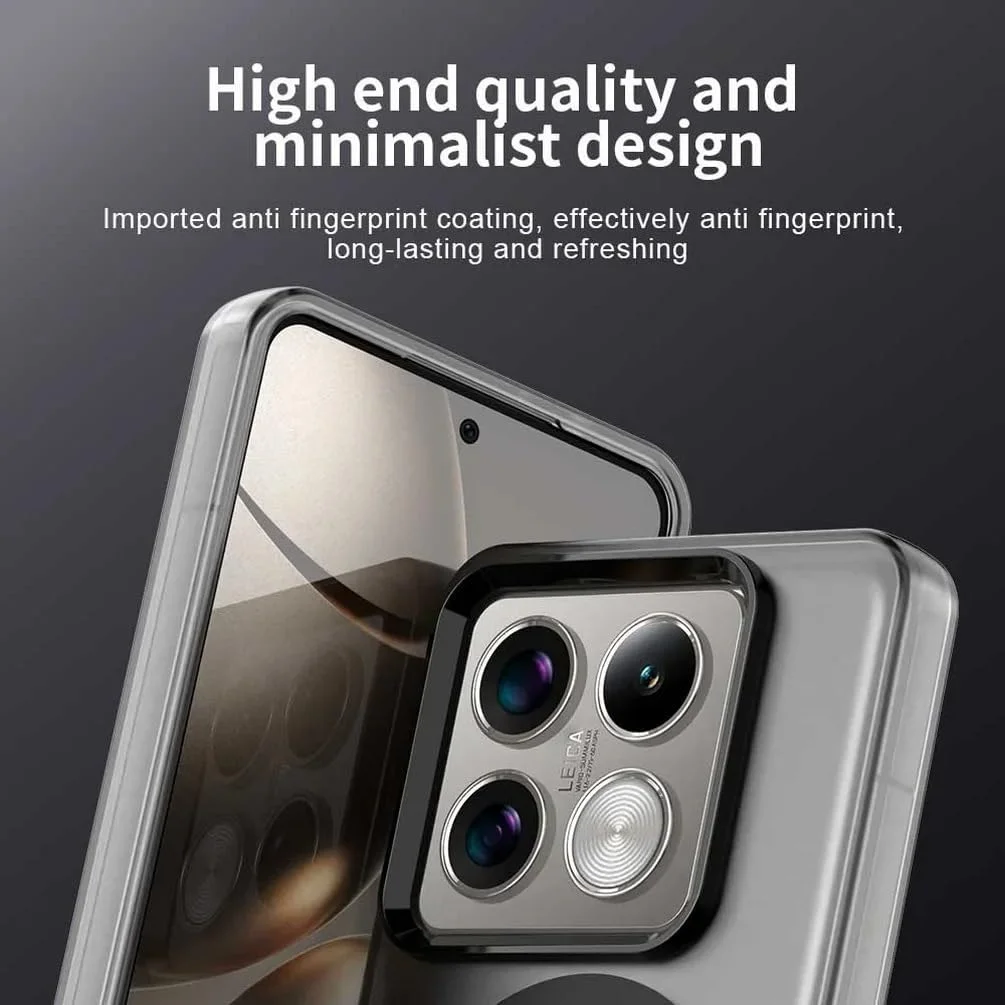 کاور شفاف Gruattreay سازگار با Xiaomi 14T Pro 2024، سازگار با Mag-Safe، محافظت ضد ضربه با درجه نظامی، مقاوم در برابر زرد شدن، کاور هیبریدی مغناطیسی کلاسیک (سفید) کاور شفاف Gruattreay سازگار با Xiaomi 14T Pro 2024، سازگار با Mag-Safe، محافظت ضد ضربه با درجه نظامی، مقاوم در برابر زرد شدن، کاور هیبریدی مغناطیسی کلاسیک (سفید)