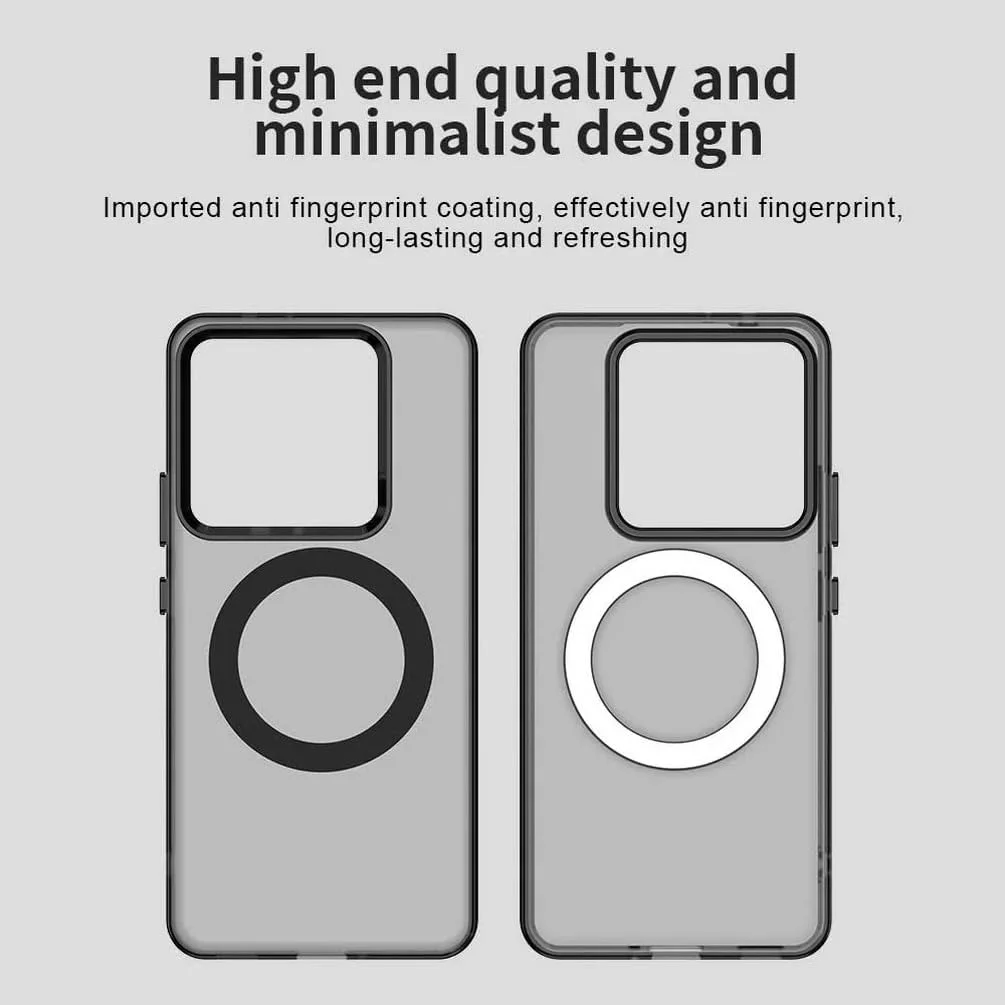 کاور شفاف Gruattreay سازگار با Xiaomi 14T Pro 2024، سازگار با Mag-Safe، محافظت ضد ضربه با درجه نظامی، مقاوم در برابر زرد شدن، کاور هیبریدی مغناطیسی کلاسیک (سفید) کاور شفاف Gruattreay سازگار با Xiaomi 14T Pro 2024، سازگار با Mag-Safe، محافظت ضد ضربه با درجه نظامی، مقاوم در برابر زرد شدن، کاور هیبریدی مغناطیسی کلاسیک (سفید)