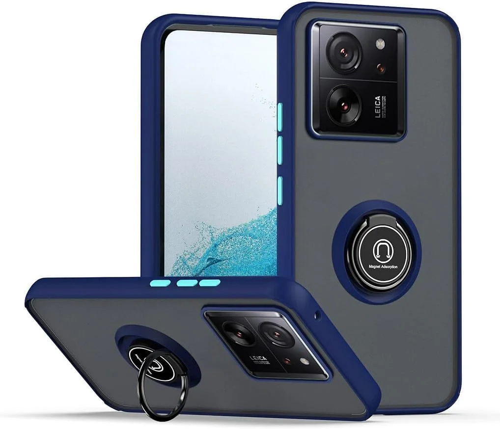 کاور محافظ گوشی شیائومی 13T / 13T Pro زوبی تک با حلقه فلزی چرخان، استند و قابلیت اتصال مغناطیسی به هولدر خودرو، ضد ضربه و ضد اثر انگشت (آبی) کاور محافظ گوشی شیائومی 13T / 13T Pro زوبی تک با حلقه فلزی چرخان، استند و قابلیت اتصال مغناطیسی به هولدر خودرو، ضد ضربه و ضد اثر انگشت (آبی)