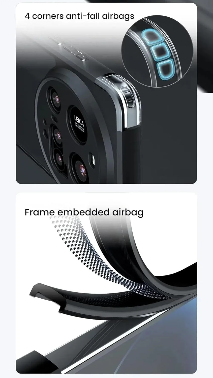 قاب محافظ گوشی شیائومی 15 اولترا (5G)، محافظت دقیق از لنز، فوق العاده نازک، دارای ایربگ ضد ضربه، پوشش محافظ شفاف و سازگار با پوست برای می 15 اولترا (مشکی) قاب محافظ گوشی شیائومی 15 اولترا (5G)، محافظت دقیق از لنز، فوق العاده نازک، دارای ایربگ ضد ضربه، پوشش محافظ شفاف و سازگار با پوست برای می 15 اولترا (مشکی)