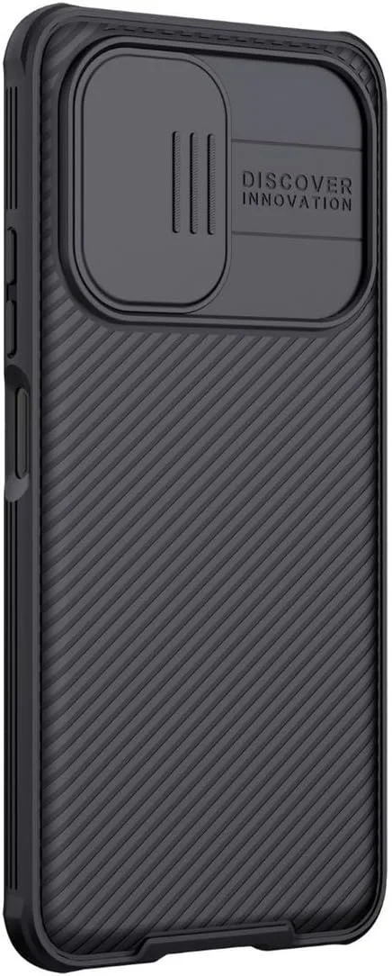 کاور نیلکین CamShield Pro مناسب برای گوشی شیائومی Mi 11X / 11X Pro / Poco F3 (سایز 6.67 اینچ)، محافظ کشویی دوربین، محافظت دو لایه TPU + PC، رنگ مشکی