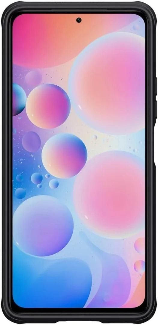 کاور نیلکین CamShield Pro مناسب برای گوشی شیائومی Mi 11X / 11X Pro / Poco F3 (سایز 6.67 اینچ)، محافظ کشویی دوربین، محافظت دو لایه TPU + PC، رنگ مشکی