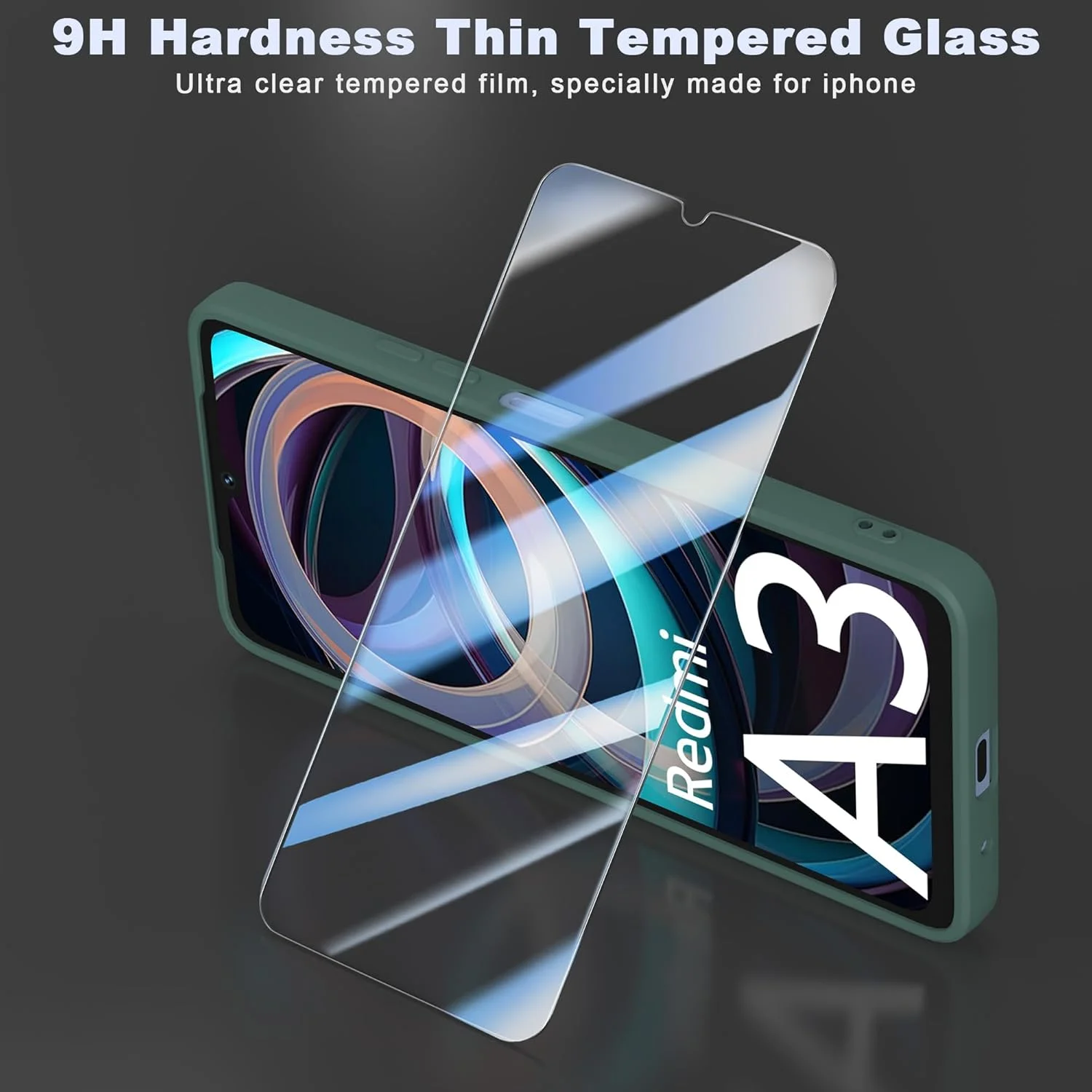 قاب سیلیکونی برای گوشی شیائومی ردمی A3 4G به همراه یک محافظ صفحه نمایش شیشه ای حرارت دیده، کاور گوشی نرم، ضد ضربه، ضد گرد و غبار و ضد لغزش برای شیائومی ردمی A3 4G - سبز قاب سیلیکونی برای گوشی شیائومی ردمی A3 4G به همراه یک محافظ صفحه نمایش شیشه ای حرارت دیده، کاور گوشی نرم، ضد ضربه، ضد گرد و غبار و ضد لغزش برای شیائومی ردمی A3 4G - سبز