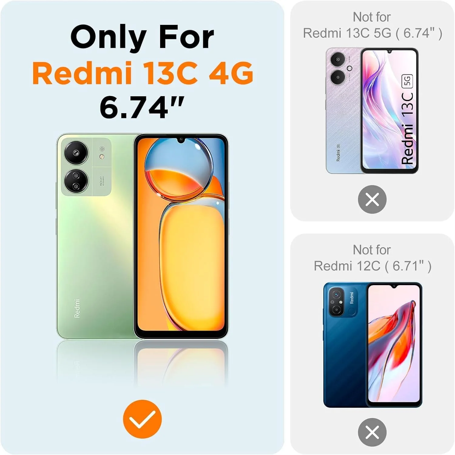 کاور محافظ سیلیکونی نرم و سبک ZEGE سازگار با گوشی شیائومی Redmi 13C 4G / Poco C65 با محافظت از دوربین - سبز