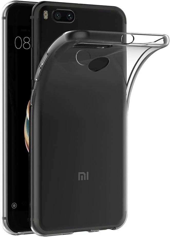 کاور محافظ ژله ای نرم مای جین مناسب برای گوشی شیائومی Mi A1 / Mi 5X (سایز 5.5 اینچ) با بامپر TPU و پشت شفاف
