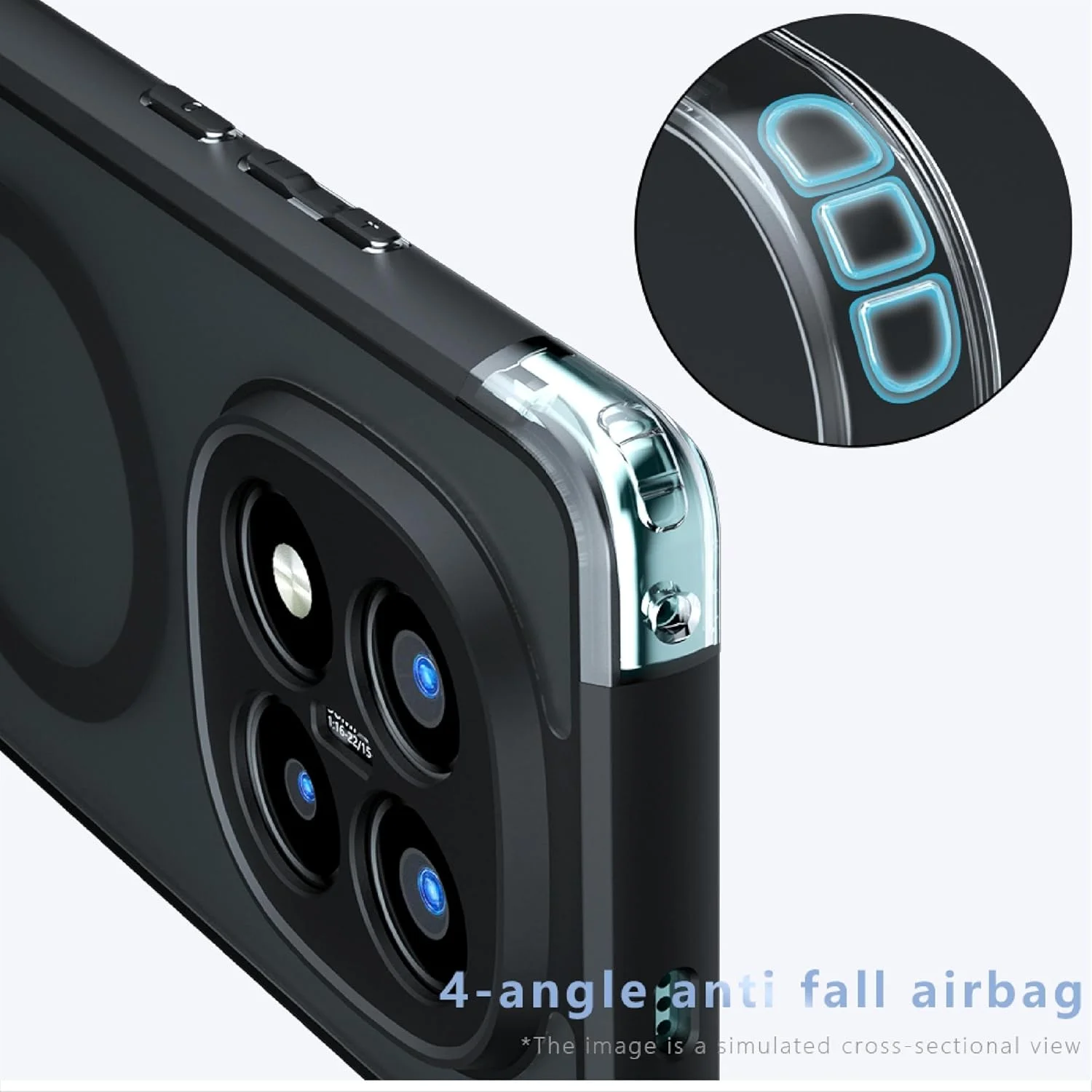 کاور مغناطیسی ژیوپوی مناسب برای شیائومی ردمی نوت 14 4G، قاب پشتی مات PC + TPU – مشکی کاور مغناطیسی ژیوپوی مناسب برای شیائومی ردمی نوت 14 4G، قاب پشتی مات PC + TPU – مشکی