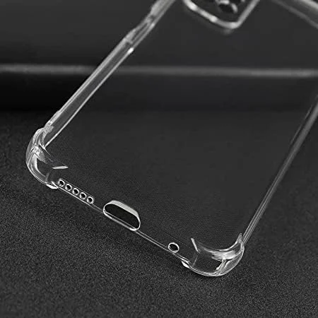 کاور محافظ ژله ای شفاف مناسب برای گوشی شیائومی ردمی نوت 11 4G / ردمی نوت 11s 4G، ساخته شده از TPU نرم و سیلیکون، سبک و مقاوم در برابر ضربه، با محافظت از دوربین