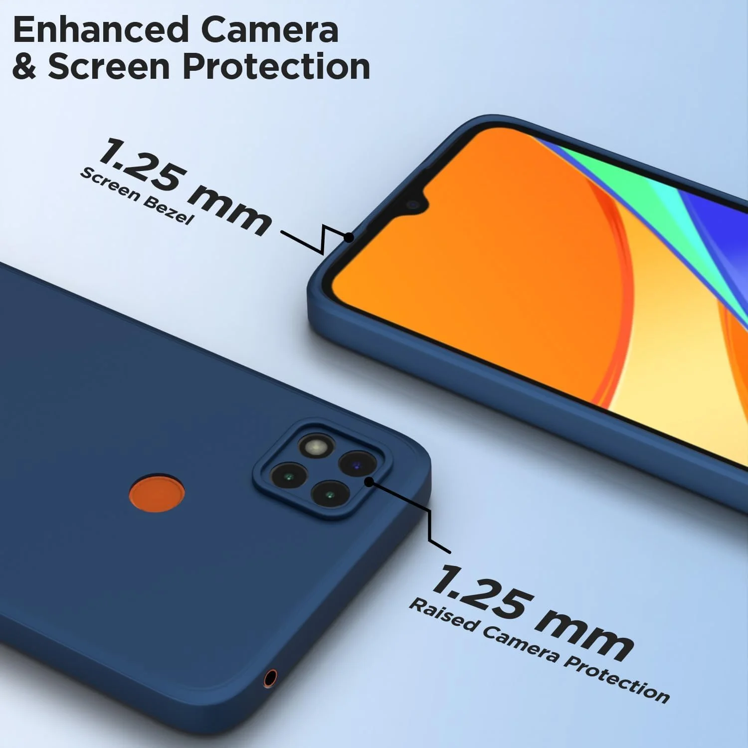 کاور محافظ گوشی شیائومی ردمی 9C / 10A مدل باریک، نرم و سیلیکونی، رنگ آبی کاور محافظ گوشی شیائومی ردمی 9C / 10A مدل باریک، نرم و سیلیکونی، رنگ آبی