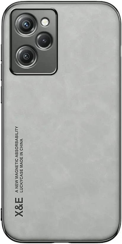 کاور ابریشمی Kepuch برای شیائومی پوکو X5 پرو 5G/ردمی نوت 12 پرو اسپید - بامپر با صفحه فلزی داخلی برای شیائومی پوکو X5 پرو 5G/ردمی نوت 12 پرو اسپید - خاکستری