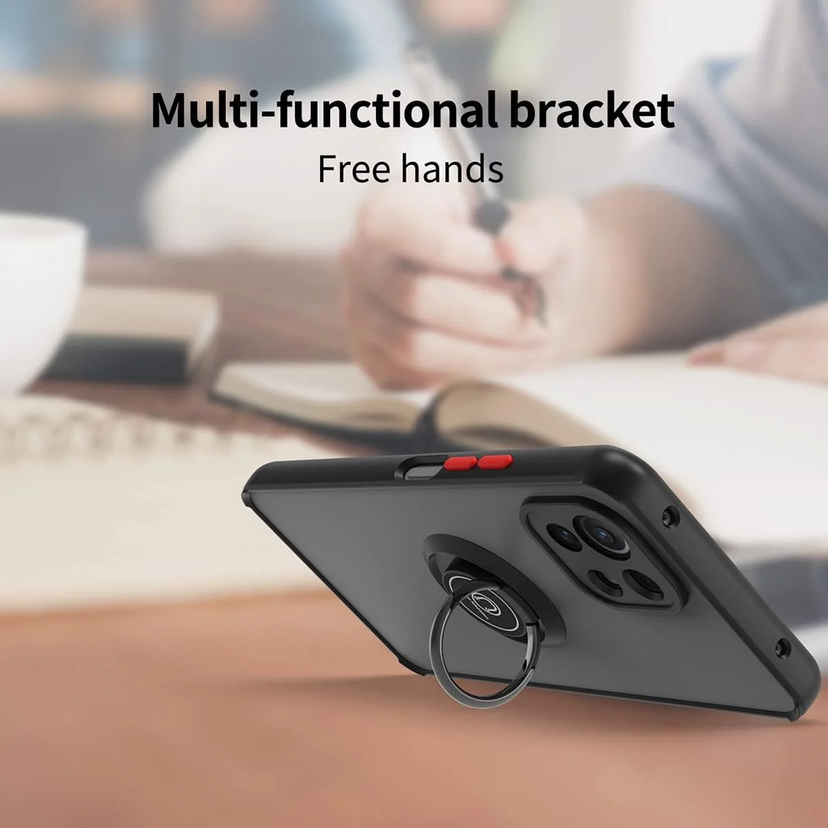 قاب محافظ گوشی شیائومی ردمی A1 مدل JIAFEI، ضد ضربه، سیلیکونی، پوشش محافظ نیمه شفاف مات PC/TPU با پایه انگشتی مغناطیسی چرخان 360 درجه - آبی آسمانی قاب محافظ گوشی شیائومی ردمی A1 مدل JIAFEI، ضد ضربه، سیلیکونی، پوشش محافظ نیمه شفاف مات PC/TPU با پایه انگشتی مغناطیسی چرخان 360 درجه - آبی آسمانی