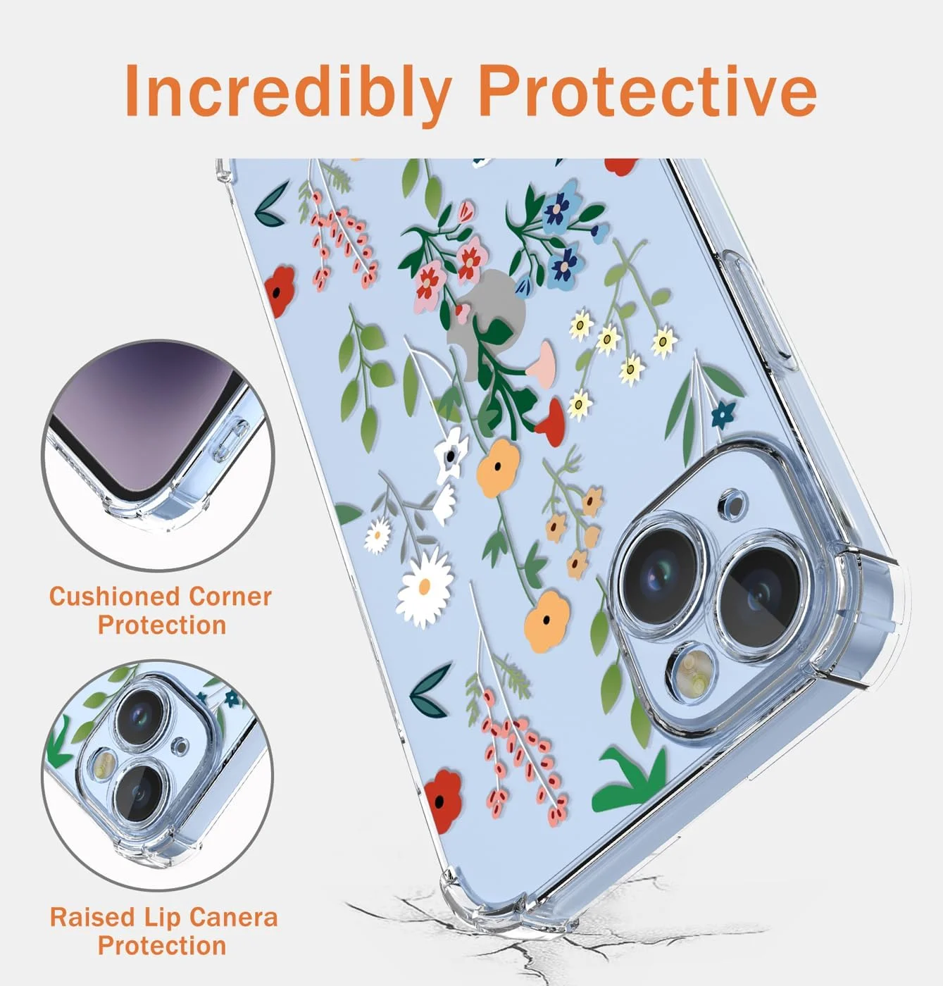 کاور شفاف یوکسینگ برای شیائومی ردمی A5 4G - کاور محافظ TPU نرم با طرح ضربه گیر و الگوهای جذاب (طرح گل) کاور شفاف یوکسینگ برای شیائومی ردمی A5 4G - کاور محافظ TPU نرم با طرح ضربه گیر و الگوهای جذاب (طرح گل)