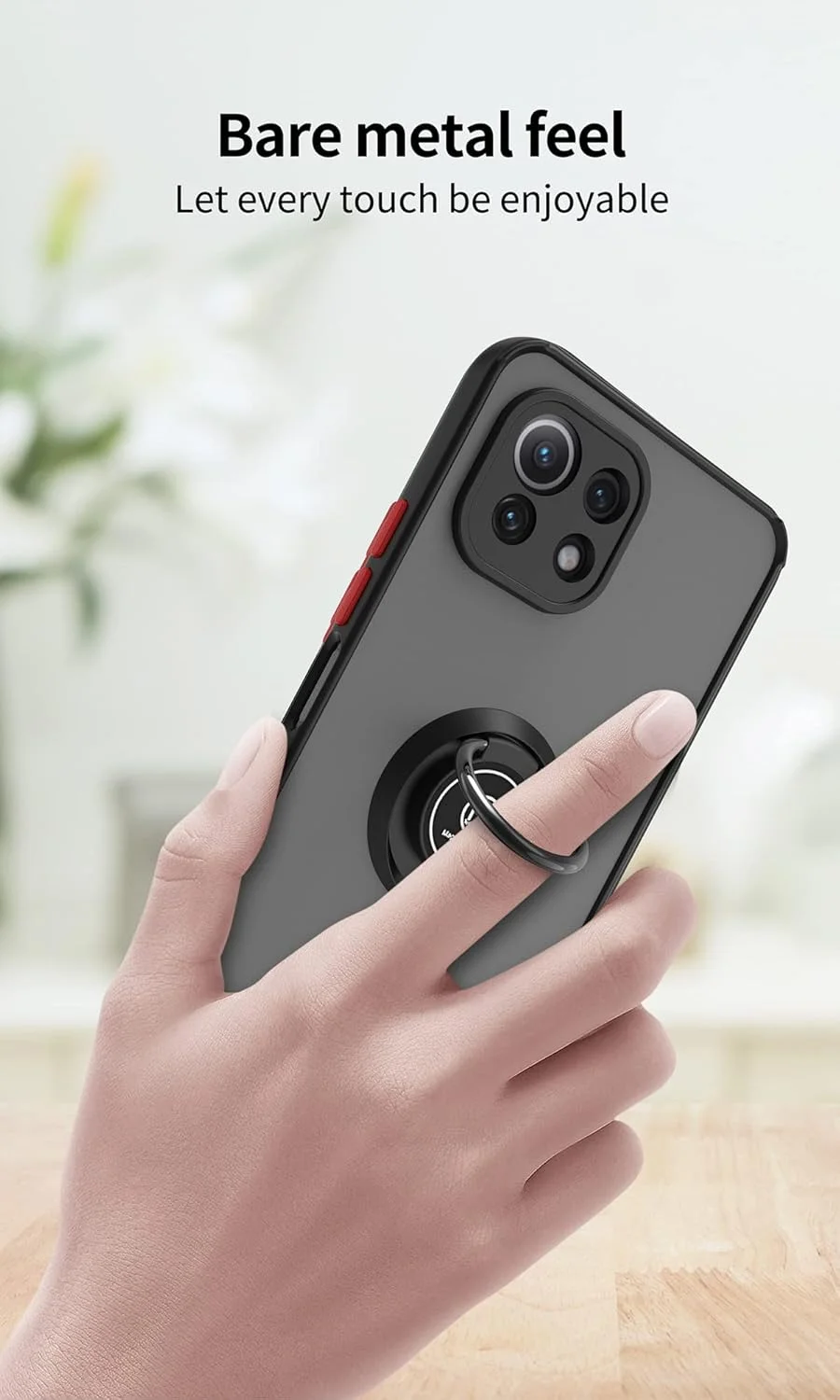 قاب محافظ گوشی شیائومی ردمی A1 مدل JIAFEI، ضد ضربه، سیلیکونی، پوشش محافظ نیمه شفاف مات PC/TPU با پایه انگشتی مغناطیسی چرخان 360 درجه - آبی آسمانی قاب محافظ گوشی شیائومی ردمی A1 مدل JIAFEI، ضد ضربه، سیلیکونی، پوشش محافظ نیمه شفاف مات PC/TPU با پایه انگشتی مغناطیسی چرخان 360 درجه - آبی آسمانی