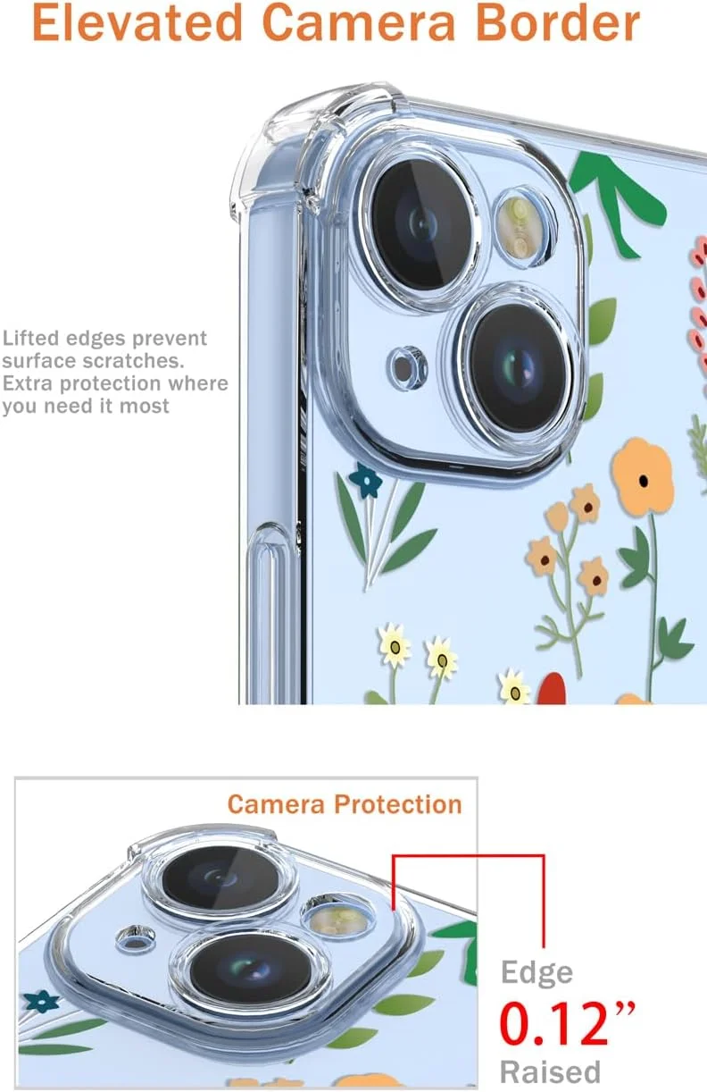 کاور شفاف یوکسینگ برای شیائومی ردمی A5 4G - کاور محافظ TPU نرم با طرح ضربه گیر و الگوهای جذاب (طرح گل) کاور شفاف یوکسینگ برای شیائومی ردمی A5 4G - کاور محافظ TPU نرم با طرح ضربه گیر و الگوهای جذاب (طرح گل)