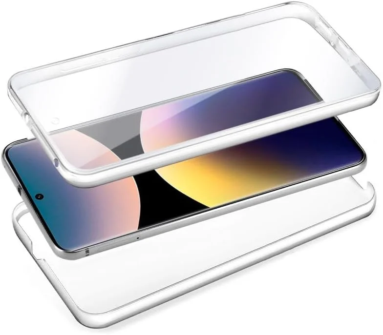 قاب سیلیکونی سه بعدی شیک برای شیائومی ردمی نوت 14 پرو (شفاف جلو + پشت) قاب سیلیکونی سه بعدی شیک برای شیائومی ردمی نوت 14 پرو (شفاف جلو + پشت)