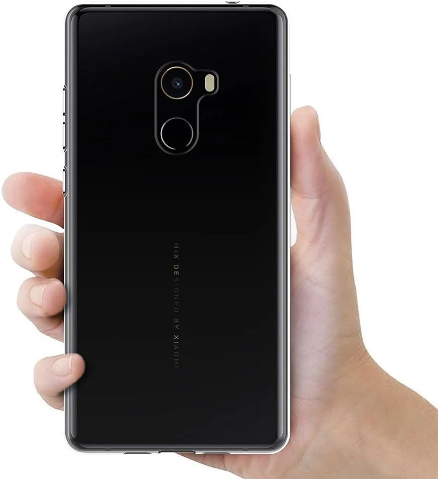 کاور محافظ ژلهای نرم مایجین مناسب برای گوشی شیائومی می میکس 2 (5.99 اینچ) با بامپر TPU و پشت شفاف کاور محافظ ژلهای نرم مایجین مناسب برای گوشی شیائومی می میکس 2 (5.99 اینچ) با بامپر TPU و پشت شفاف