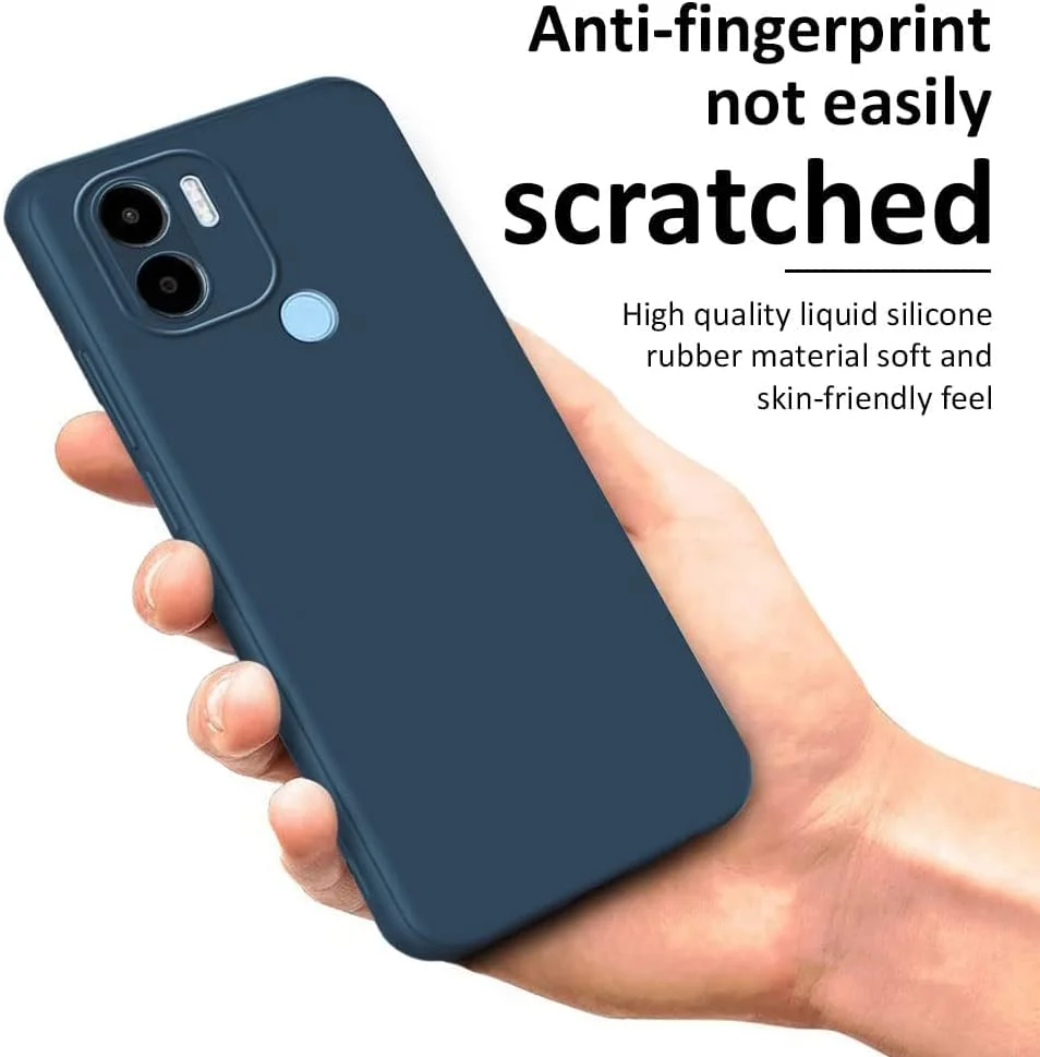 قاب محافظ گوشی شیائومی ردمی A2 پلاس، روکش لاستیکی مات سیلیکونی نرم TPU با محافظت از دوربین، قاب پشتی انعطاف پذیر برای ردمی A2 پلاس (آبی) قاب محافظ گوشی شیائومی ردمی A2 پلاس، روکش لاستیکی مات سیلیکونی نرم TPU با محافظت از دوربین، قاب پشتی انعطاف پذیر برای ردمی A2 پلاس (آبی)