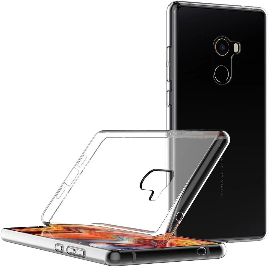 کاور محافظ ژلهای نرم مایجین مناسب برای گوشی شیائومی می میکس 2 (5.99 اینچ) با بامپر TPU و پشت شفاف کاور محافظ ژلهای نرم مایجین مناسب برای گوشی شیائومی می میکس 2 (5.99 اینچ) با بامپر TPU و پشت شفاف