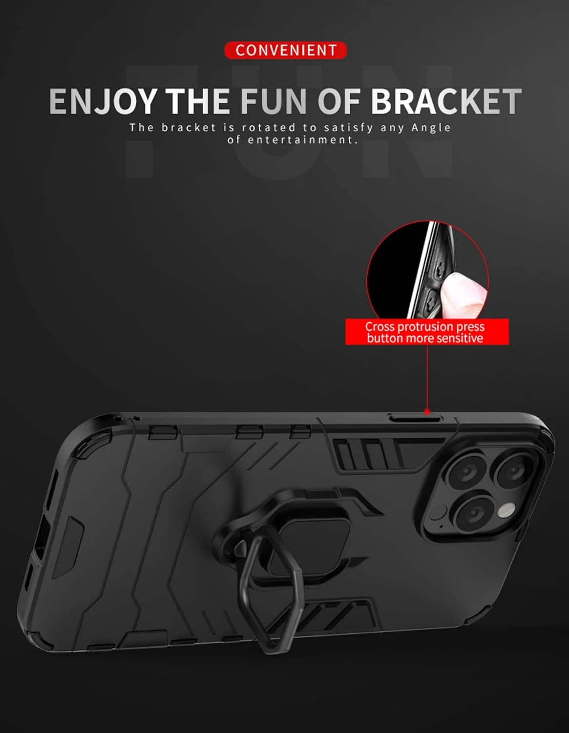 کاور محافظ دو لایه 2ndSpring برای گوشی شیائومی پوکو M4 پرو 5G / ردمی نوت 11، ضد ضربه و مقاوم با استند