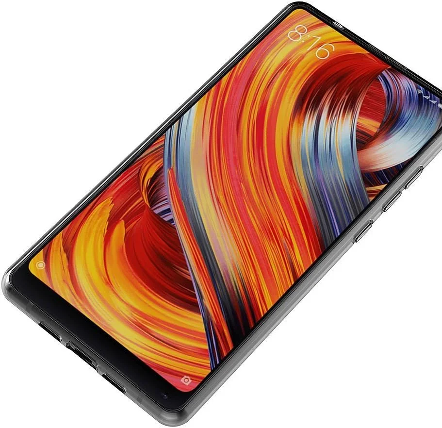 کاور محافظ ژلهای نرم مایجین مناسب برای گوشی شیائومی می میکس 2 (5.99 اینچ) با بامپر TPU و پشت شفاف کاور محافظ ژلهای نرم مایجین مناسب برای گوشی شیائومی می میکس 2 (5.99 اینچ) با بامپر TPU و پشت شفاف