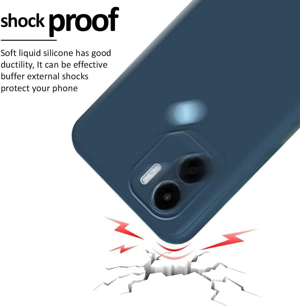 قاب محافظ گوشی شیائومی ردمی A2 پلاس، روکش لاستیکی مات سیلیکونی نرم TPU با محافظت از دوربین، قاب پشتی انعطاف پذیر برای ردمی A2 پلاس (آبی) قاب محافظ گوشی شیائومی ردمی A2 پلاس، روکش لاستیکی مات سیلیکونی نرم TPU با محافظت از دوربین، قاب پشتی انعطاف پذیر برای ردمی A2 پلاس (آبی)