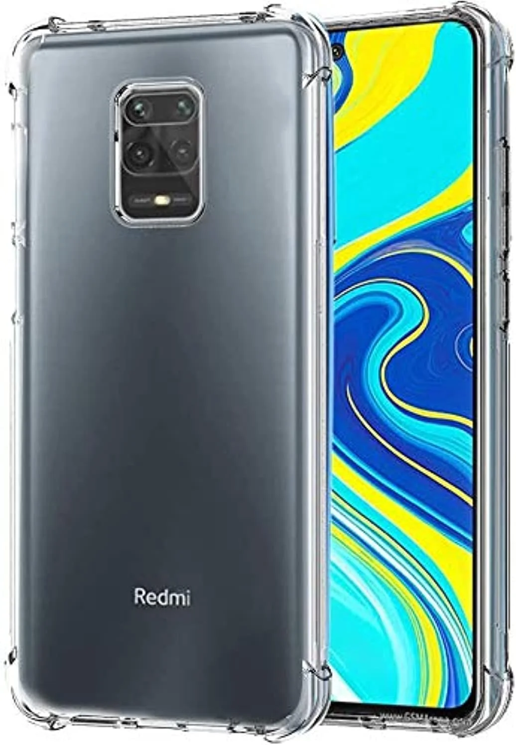کاور محافظ ژله ای شفاف با گوشه های تقویت شده برای شیائومی ردمی نوت 9S / نوت 9 پرو / نوت 9 پرو کاور محافظ ژله ای شفاف با گوشه های تقویت شده برای شیائومی ردمی نوت 9S / نوت 9 پرو / نوت 9 پرو