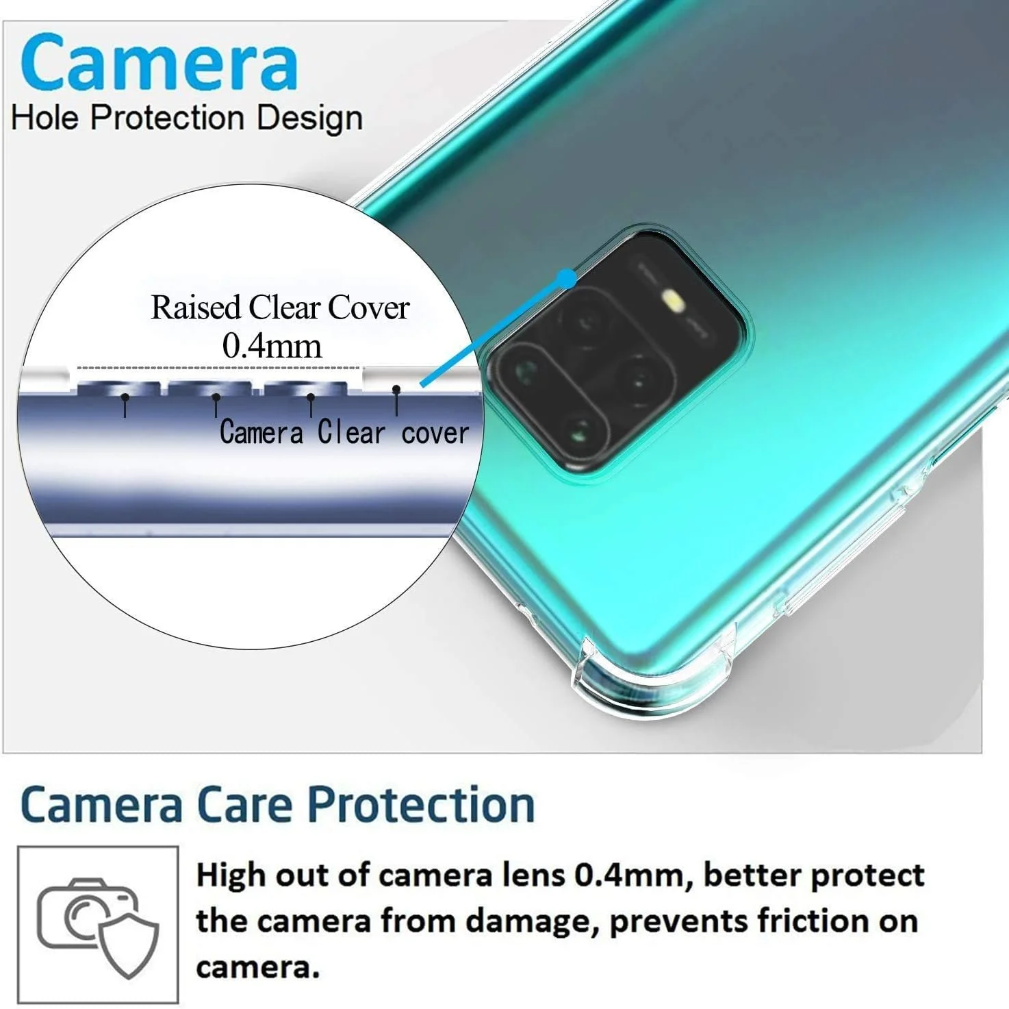 کاور محافظ ژله ای شفاف با گوشه های تقویت شده برای شیائومی ردمی نوت 9S / نوت 9 پرو / نوت 9 پرو کاور محافظ ژله ای شفاف با گوشه های تقویت شده برای شیائومی ردمی نوت 9S / نوت 9 پرو / نوت 9 پرو