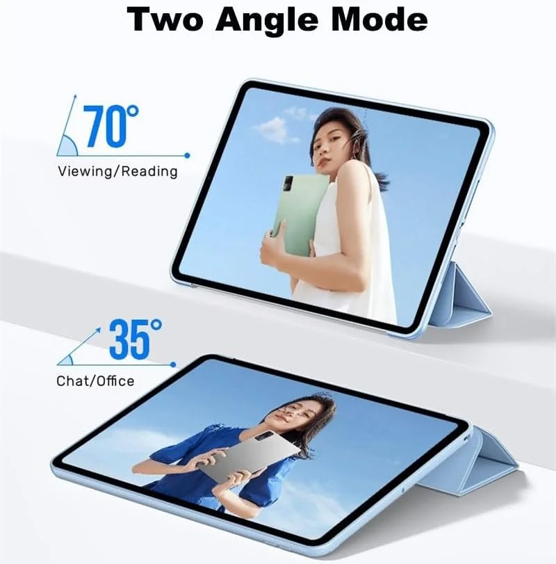 کاور محافظ تاشو باریک و سبک سازگار با Xiaomi MI Pad 6 11 اینچ 2023، با قابلیت استند چند زاویه و عملکرد بیدار و خواب خودکار برای mipad 6 Pro (مشکی) کاور محافظ تاشو باریک و سبک سازگار با Xiaomi MI Pad 6 11 اینچ 2023، با قابلیت استند چند زاویه و عملکرد بیدار و خواب خودکار برای mipad 6 Pro (مشکی)