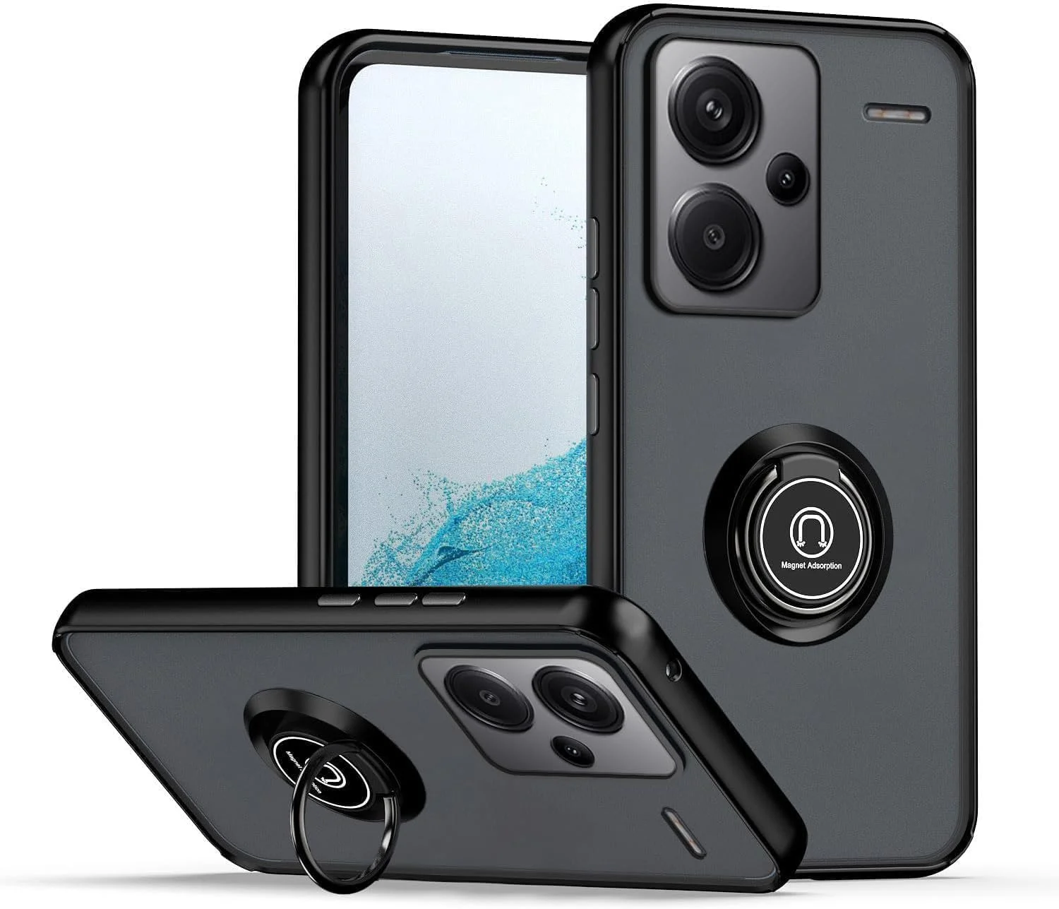 کاور محافظ گوشی شیائومی ردمی نوت 13 پرو پلاس 5G، دارای حلقه فلزی چرخان، استند، قابلیت اتصال به هولدر مغناطیسی خودرو، ضد ضربه، بامپر TPU (مشکی) کاور محافظ گوشی شیائومی ردمی نوت 13 پرو پلاس 5G، دارای حلقه فلزی چرخان، استند، قابلیت اتصال به هولدر مغناطیسی خودرو، ضد ضربه، بامپر TPU (مشکی)