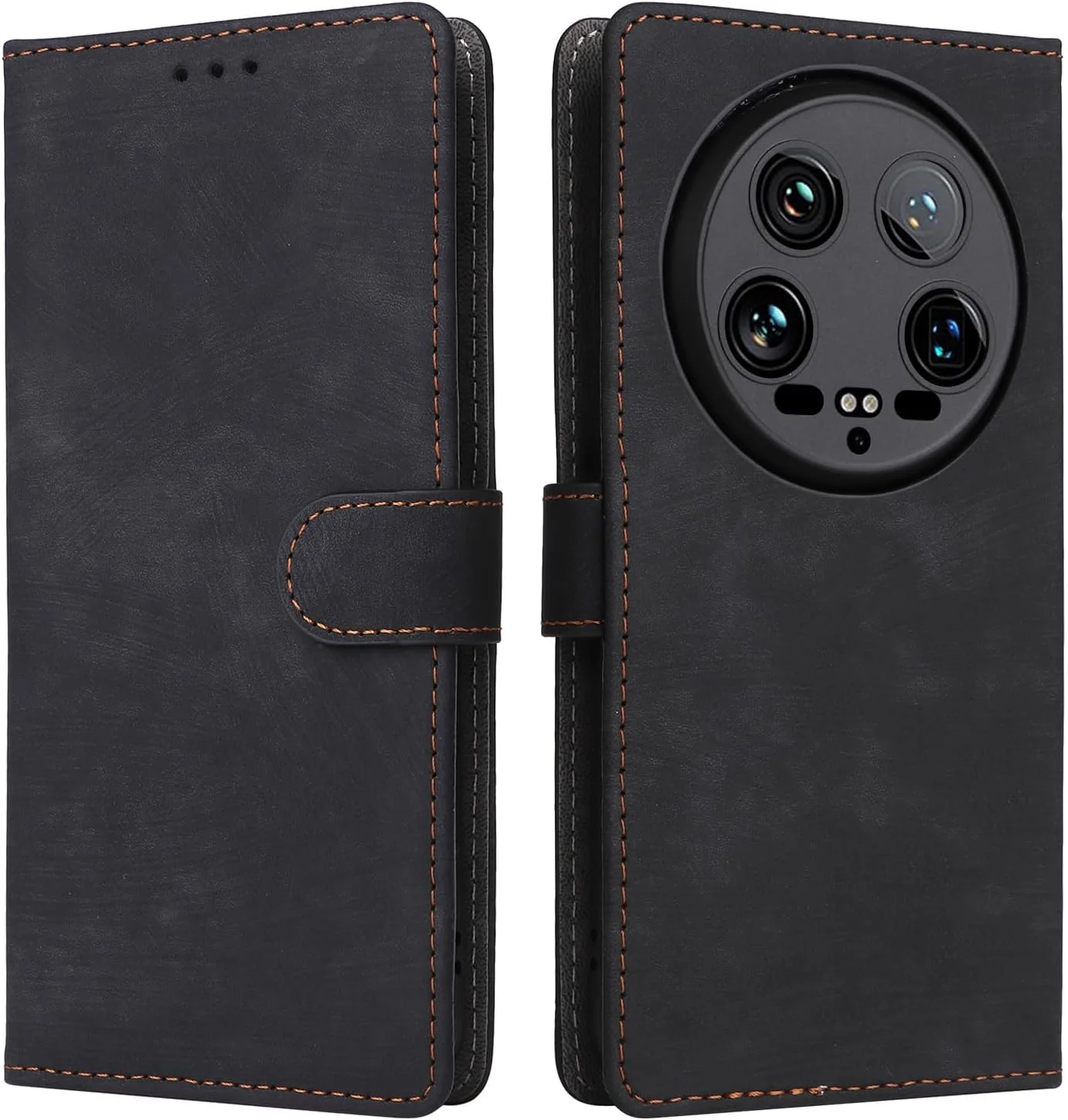 کاور محافظ چرمی OIATROE برای گوشی شیائومی 14 اولترا مدل کتابی به همراه جای کارت اعتباری و محافظت RFID - مشکی کاور محافظ چرمی OIATROE برای گوشی شیائومی 14 اولترا مدل کتابی به همراه جای کارت اعتباری و محافظت RFID - مشکی