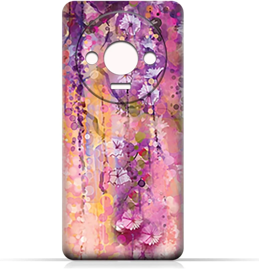 قاب پشتی گوشی موبایل TPU سازگار با مدل Xiaomi Redmi A3x با طرح گل های بنفش هنری قاب پشتی گوشی موبایل TPU سازگار با مدل Xiaomi Redmi A3x با طرح گل های بنفش هنری