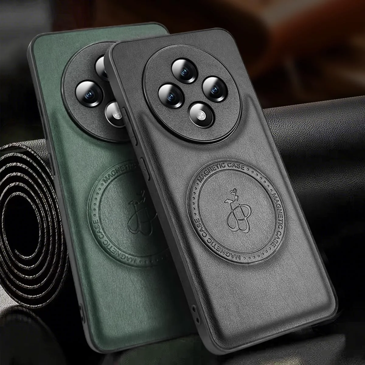 قاب گوشی YSONCHAN برای شیائومی 15، قاب مغناطیسی قوی با قدرت 2300 گاوس، شارژ بیسیم Mag-Safe، قاب چرمی ضد ضربه - مشکی قاب گوشی YSONCHAN برای شیائومی 15، قاب مغناطیسی قوی با قدرت 2300 گاوس، شارژ بیسیم Mag-Safe، قاب چرمی ضد ضربه - مشکی