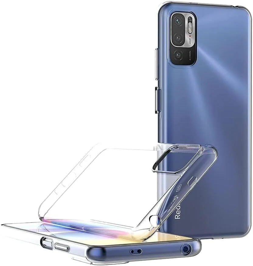 قاب محافظ ژله ای نرم TPU مای جین مناسب برای گوشی شیائومی ردمی نوت 10 5G / شیائومی پوکو M3 پرو (6.5 اینچ) با پوشش پشتی شفاف