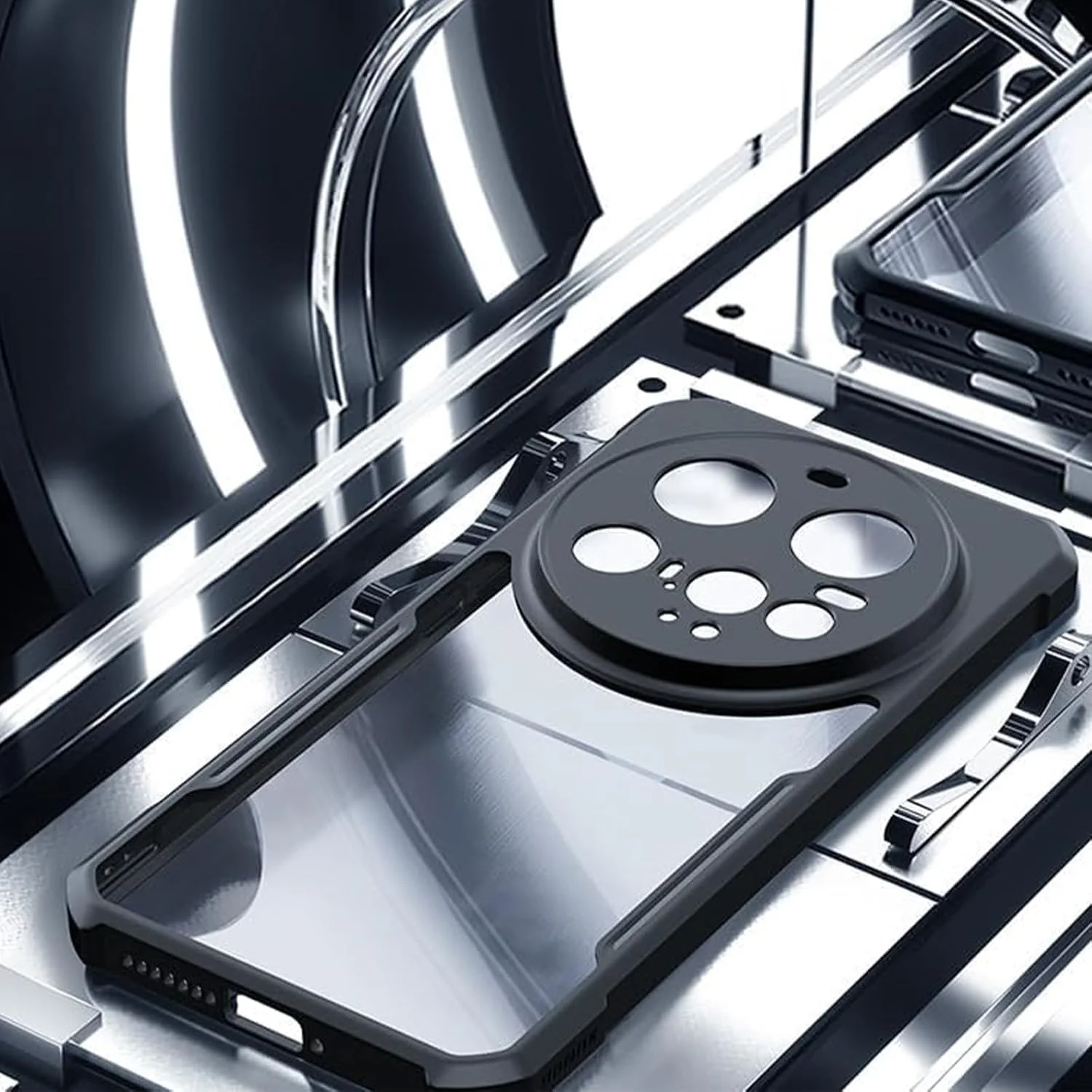 قاب محافظ مغناطیسی مات LAXDAMRE برای شیائومی 15 Ultra، [سازگار با Magsafe]، ضد خش و ضد ضربه، قاب محافظ ضد اثر انگشت برای شیائومی 15 Ultra 5G