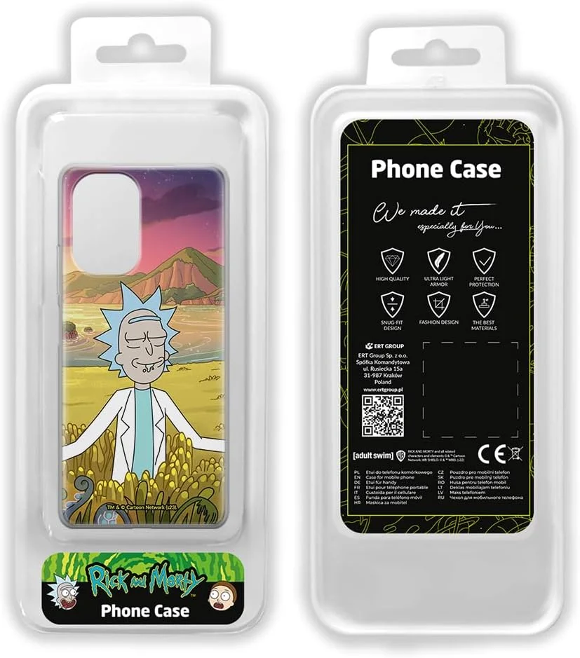 قاب گوشی موبایل ERT GROUP برای شیائومی MI 11i/ REDMI K40/K40 PRO/POCO F3/ F3 PRO طرح اورجینال و دارای مجوز رسمی ریک و مورتی، طرح ریک و مورتی 047، ساخته شده از TPU