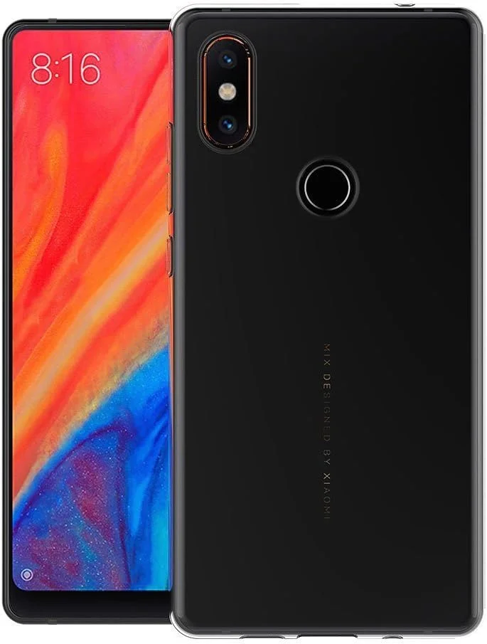 قاب محافظ مایجین برای شیائومی می میکس 2S (5.99 اینچ)، ژلهای نرم TPU، کاور پشتی شفاف قاب محافظ مایجین برای شیائومی می میکس 2S (5.99 اینچ)، ژلهای نرم TPU، کاور پشتی شفاف