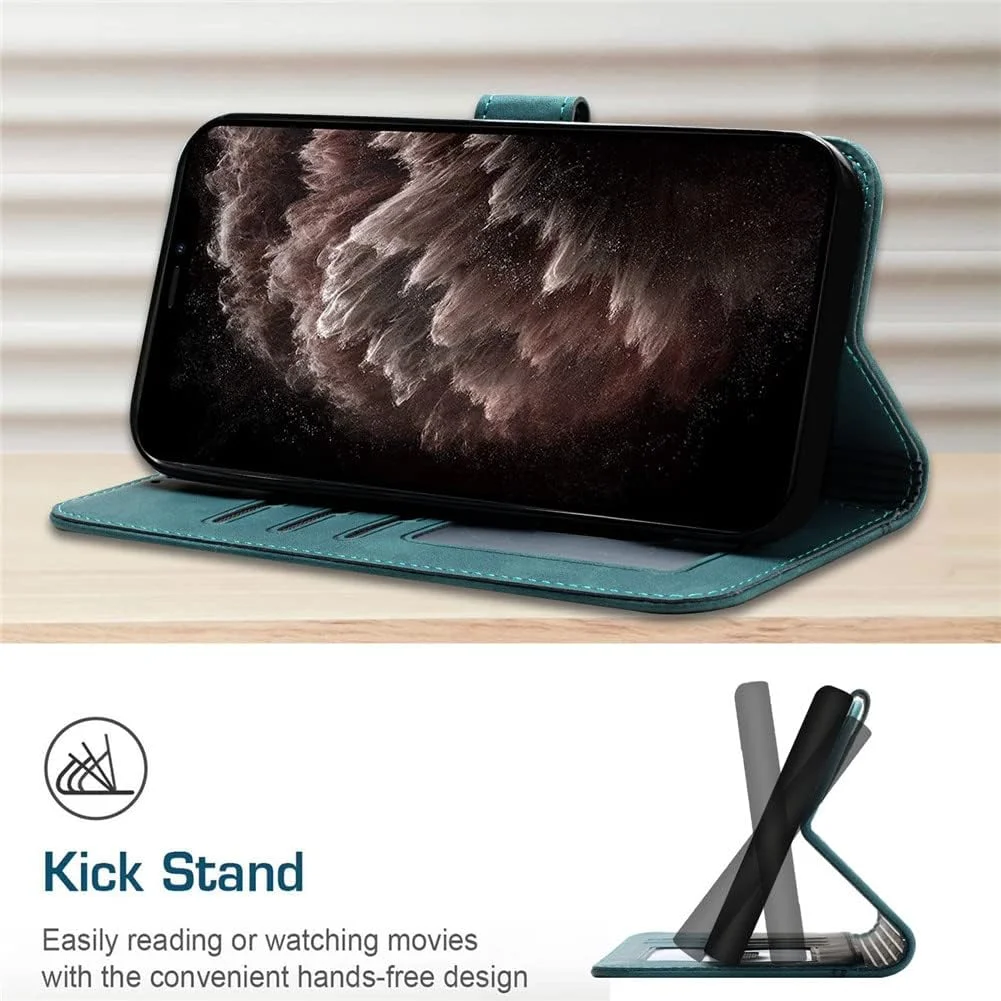 کیف پول چرمی برای گوشی شیائومی ردمی نوت 11، قاب ردمی نوت 11 با جای کارت، کیف تاشو چرمی با استند، محافظت کامل مغناطیسی سازگار با شیائومی ردمی نوت 11 4G طرح لبخند سبز کیف پول چرمی برای گوشی شیائومی ردمی نوت 11، قاب ردمی نوت 11 با جای کارت، کیف تاشو چرمی با استند، محافظت کامل مغناطیسی سازگار با شیائومی ردمی نوت 11 4G طرح لبخند سبز