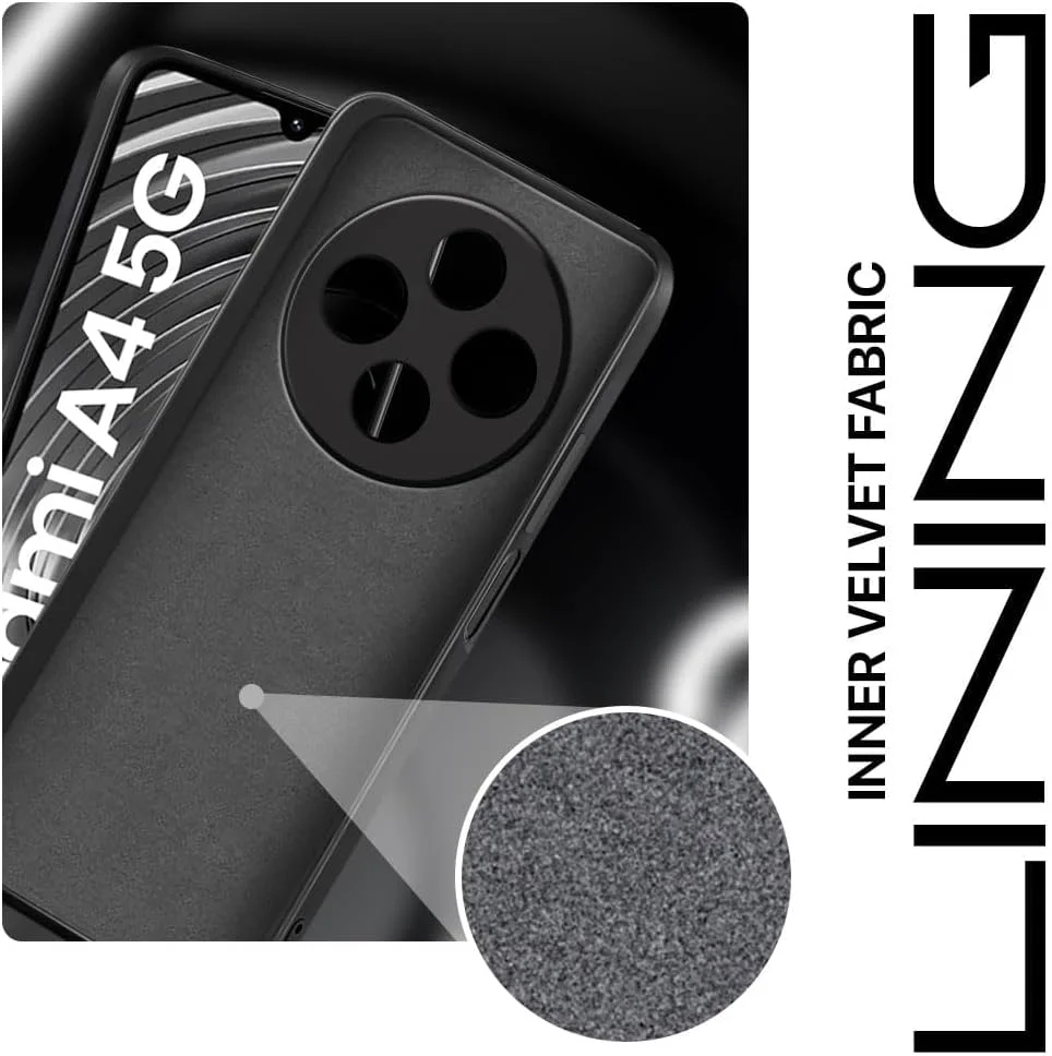 کاور محافظ ژله ای Zege مناسب برای گوشی شیائومی Redmi A4 / Redmi 14C / Poco C75، ساخته شده از TPU نرم و سیلیکون، سبک و مقاوم در برابر ضربه، با محافظت از دوربین، طراحی شده برای Redmi A4 / Redmi 14C / Poco C75 (مشکی) کاور محافظ ژله ای Zege مناسب برای گوشی شیائومی Redmi A4 / Redmi 14C / Poco C75، ساخته شده از TPU نرم و سیلیکون، سبک و مقاوم در برابر ضربه، با محافظت از دوربین، طراحی شده برای Redmi A4 / Redmi 14C / Poco C75 (مشکی)