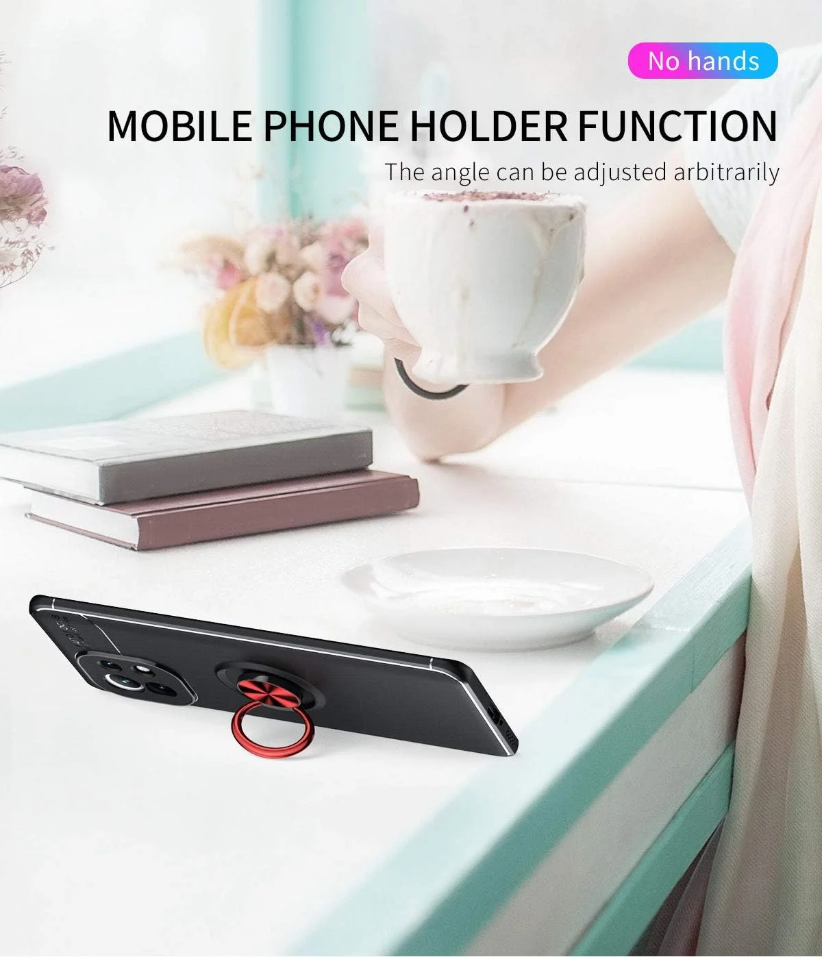 قاب محافظ سیلیکونی نرم گوشی شیائومی Mi 11 5G مدل SORAKA با حلقه چرخان 360 درجه و صفحه فلزی برای هولدر مغناطیسی خودرو قاب محافظ سیلیکونی نرم گوشی شیائومی Mi 11 5G مدل SORAKA با حلقه چرخان 360 درجه و صفحه فلزی برای هولدر مغناطیسی خودرو