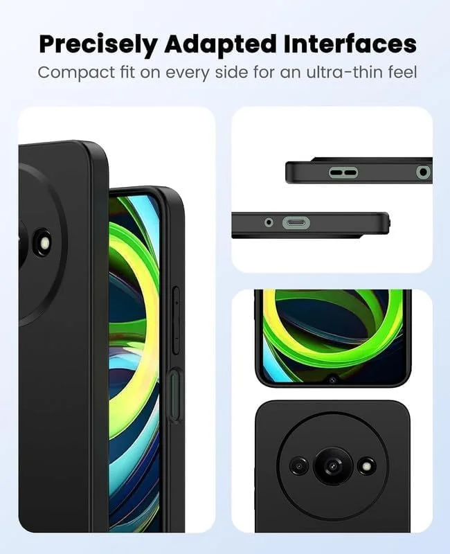 کاور سیلیکونی نرم ZEGE سازگار با گوشی شیائومی ردمی A3، محافظ سبک وزن و ضد ضربه با محافظت از دوربین، طراحی شده برای ردمی A3 (مشکی) کاور سیلیکونی نرم ZEGE سازگار با گوشی شیائومی ردمی A3، محافظ سبک وزن و ضد ضربه با محافظت از دوربین، طراحی شده برای ردمی A3 (مشکی)