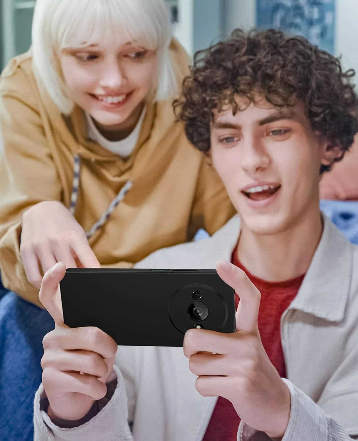 کاور سیلیکونی نرم ZEGE سازگار با گوشی شیائومی ردمی A3، محافظ سبک وزن و ضد ضربه با محافظت از دوربین، طراحی شده برای ردمی A3 (مشکی) کاور سیلیکونی نرم ZEGE سازگار با گوشی شیائومی ردمی A3، محافظ سبک وزن و ضد ضربه با محافظت از دوربین، طراحی شده برای ردمی A3 (مشکی)