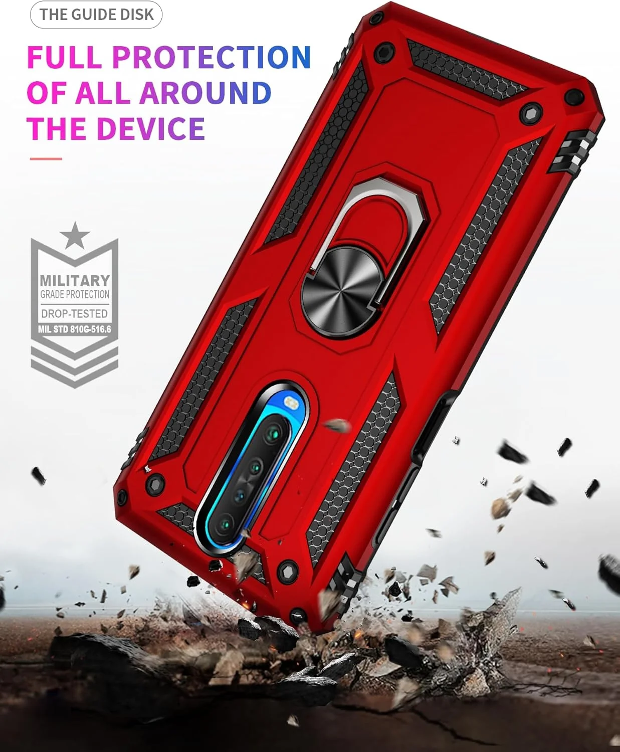 کاور محافظ گوشی شیائومی پوکو X2 مدل SORAKA با استند انگشتی چرخان 360 درجه، سیلیکونی نرم و باریک، ضد ضربه، ضد اثر انگشت و دارای صفحه فلزی برای هولدر مغناطیسی خودرو کاور محافظ گوشی شیائومی پوکو X2 مدل SORAKA با استند انگشتی چرخان 360 درجه، سیلیکونی نرم و باریک، ضد ضربه، ضد اثر انگشت و دارای صفحه فلزی برای هولدر مغناطیسی خودرو