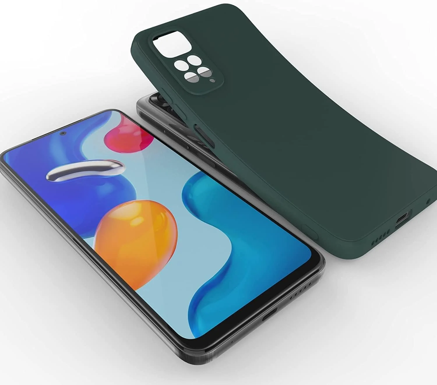 قاب محافظ گوشی شیائومی ردمی نوت 11 / نوت 11 اس، سبز، باریک، پوشش کامل بدنه، سیلیکونی، محافظت سنگین، سبز مات، مناسب برای شیائومی ردمی نوت 11 4G / نوت 11s 4G قاب محافظ گوشی شیائومی ردمی نوت 11 / نوت 11 اس، سبز، باریک، پوشش کامل بدنه، سیلیکونی، محافظت سنگین، سبز مات، مناسب برای شیائومی ردمی نوت 11 4G / نوت 11s 4G