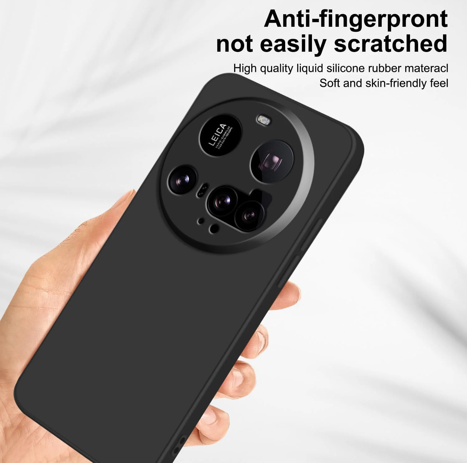 کاور سیلیکونی برای شیائومی 15 اولترا، نرم، مقاوم در برابر ضربه، ضد خش - مشکی کاور سیلیکونی برای شیائومی 15 اولترا، نرم، مقاوم در برابر ضربه، ضد خش - مشکی