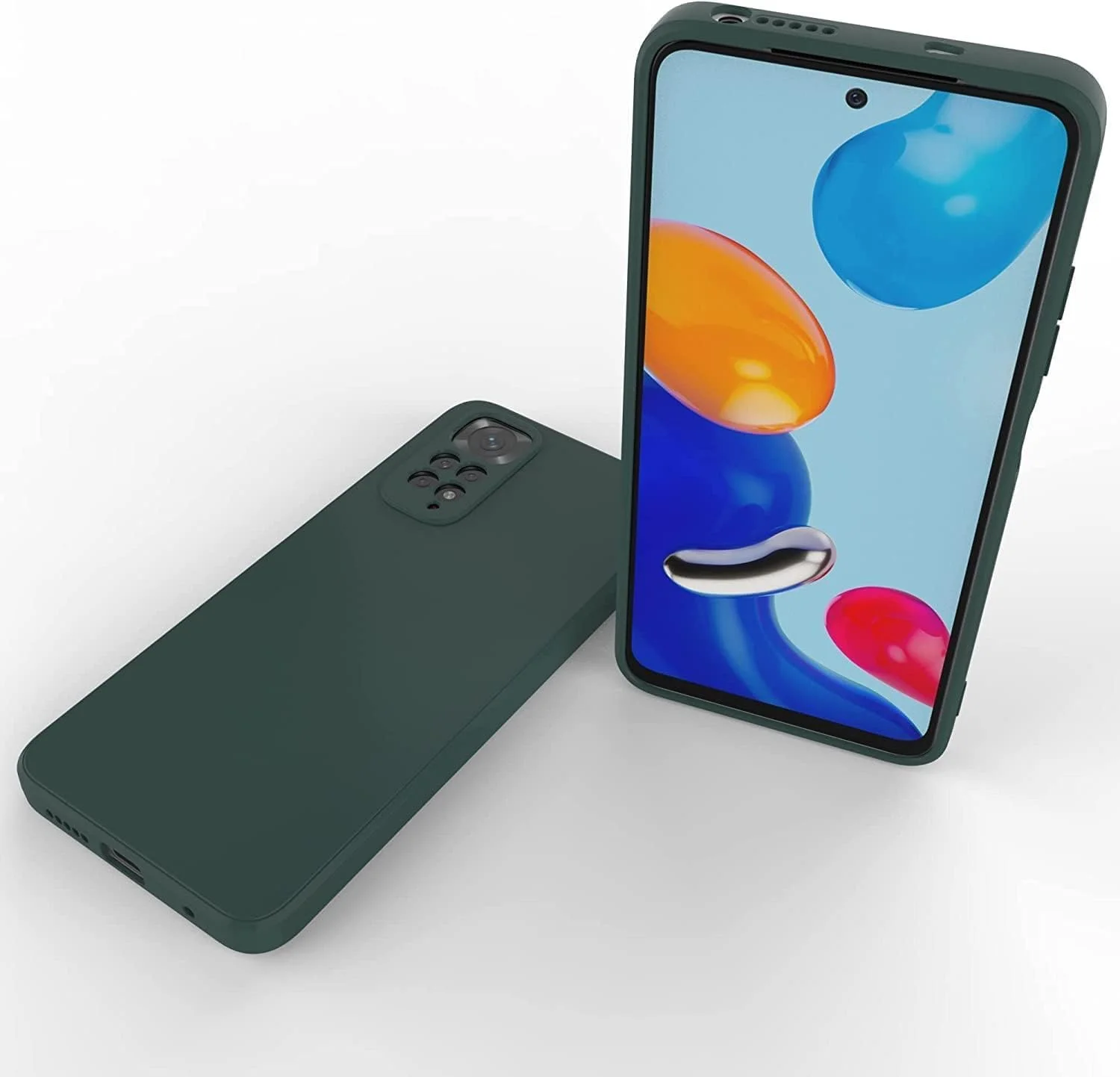 قاب محافظ گوشی شیائومی ردمی نوت 11 / نوت 11 اس، سبز، باریک، پوشش کامل بدنه، سیلیکونی، محافظت سنگین، سبز مات، مناسب برای شیائومی ردمی نوت 11 4G / نوت 11s 4G قاب محافظ گوشی شیائومی ردمی نوت 11 / نوت 11 اس، سبز، باریک، پوشش کامل بدنه، سیلیکونی، محافظت سنگین، سبز مات، مناسب برای شیائومی ردمی نوت 11 4G / نوت 11s 4G