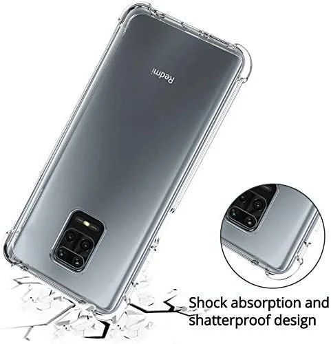 قاب محافظ گوشی شیائومی ردمی نوت 9 پرو / 9 پرو مکس / 9S، کاور پشتی با بالشتک هوا، سیلیکونی نرم، ضد ضربه، ضد خش، محافظ گوشه ها از برند Emodil ® قاب محافظ گوشی شیائومی ردمی نوت 9 پرو / 9 پرو مکس / 9S، کاور پشتی با بالشتک هوا، سیلیکونی نرم، ضد ضربه، ضد خش، محافظ گوشه ها از برند Emodil ®