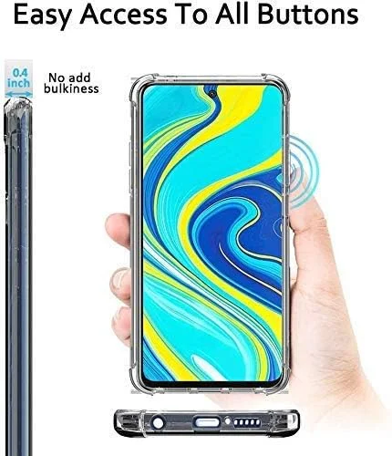 قاب محافظ گوشی شیائومی ردمی نوت 9 پرو / 9 پرو مکس / 9S، کاور پشتی با بالشتک هوا، سیلیکونی نرم، ضد ضربه، ضد خش، محافظ گوشه ها از برند Emodil ® قاب محافظ گوشی شیائومی ردمی نوت 9 پرو / 9 پرو مکس / 9S، کاور پشتی با بالشتک هوا، سیلیکونی نرم، ضد ضربه، ضد خش، محافظ گوشه ها از برند Emodil ®