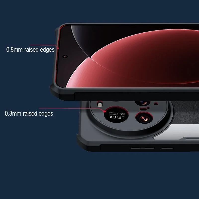 قاب محافظ گوشی شیائومی Mi 15 Ultra، طراحی پشتی شفاف، محافظ ایربگ گوشه ها، کاور بامپر TPU نرم، پوشش محافظ انعطاف پذیر چهار گوشه (مشکی) قاب محافظ گوشی شیائومی Mi 15 Ultra، طراحی پشتی شفاف، محافظ ایربگ گوشه ها، کاور بامپر TPU نرم، پوشش محافظ انعطاف پذیر چهار گوشه (مشکی)