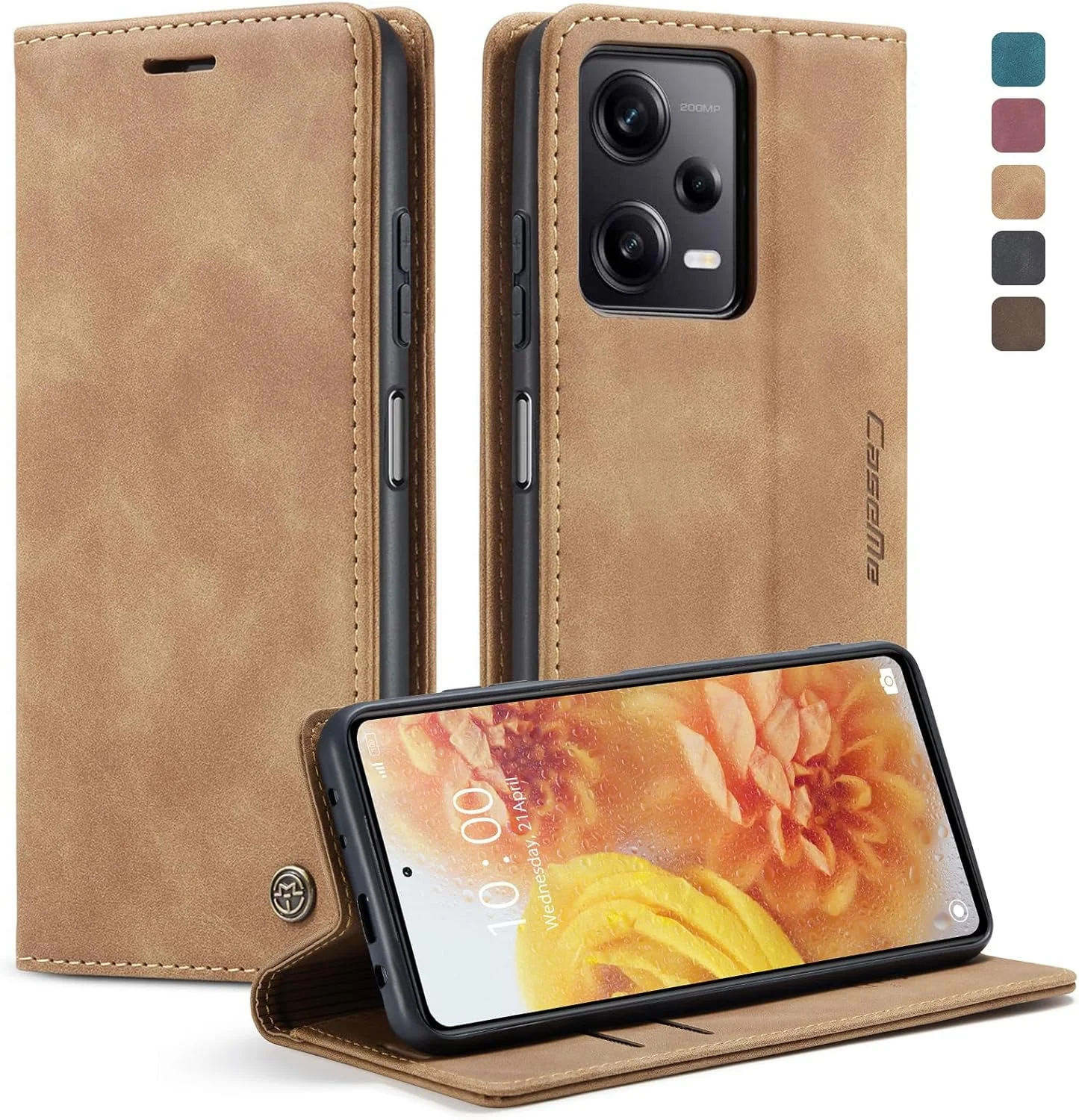 کاور چرمی پریمیوم گوشی شیائومی ردمی نوت 12 پرو+ 5G / نوت 12 پرو پلاس 5G، دارای جای کارت، کیف پول و قابلیت استند - قهوه ای کاور چرمی پریمیوم گوشی شیائومی ردمی نوت 12 پرو+ 5G / نوت 12 پرو پلاس 5G، دارای جای کارت، کیف پول و قابلیت استند - قهوه ای